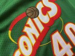 NBA Shawn Kemp 40 Seattle SuperSonics 1995-96 Swingman Maillot Green